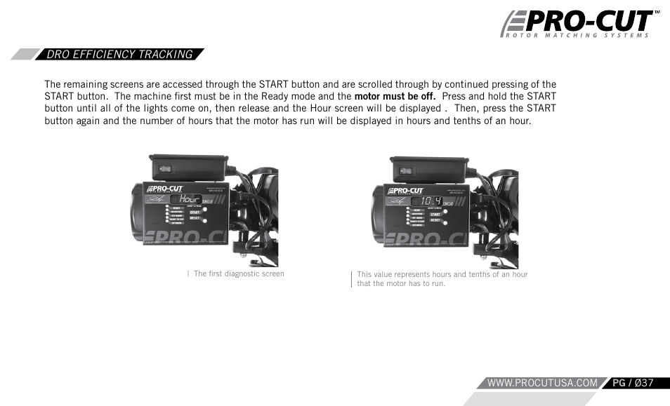 Pro-Cut PFM 9.0 User Manual | Page 37 / 52