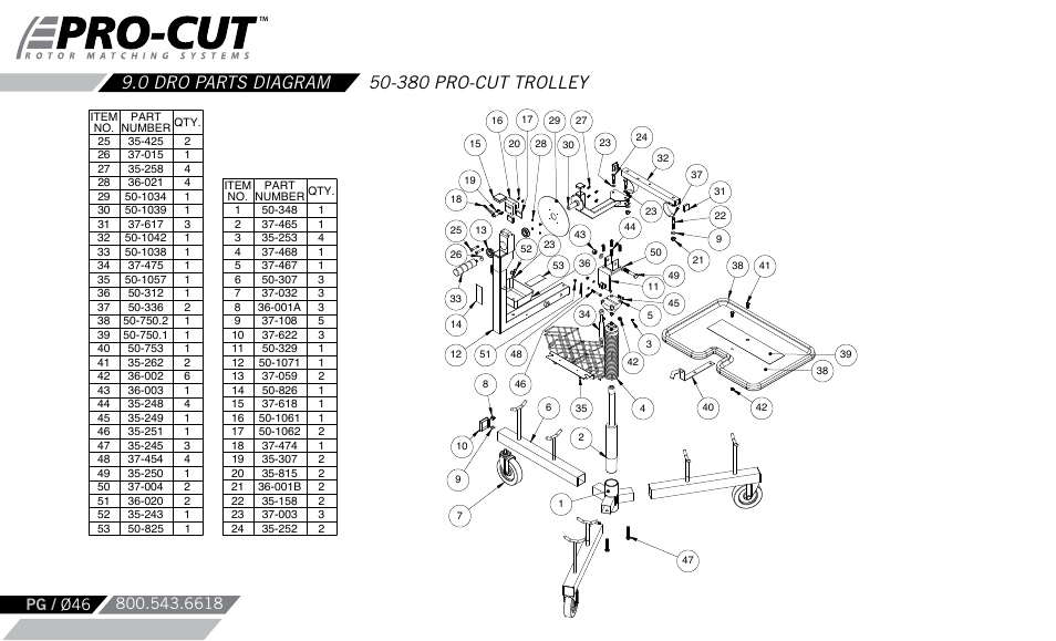 Pro-Cut PFM 9.0 User Manual | Page 46 / 52