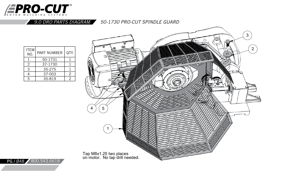 Pro-Cut PFM 9.0 User Manual | Page 48 / 52