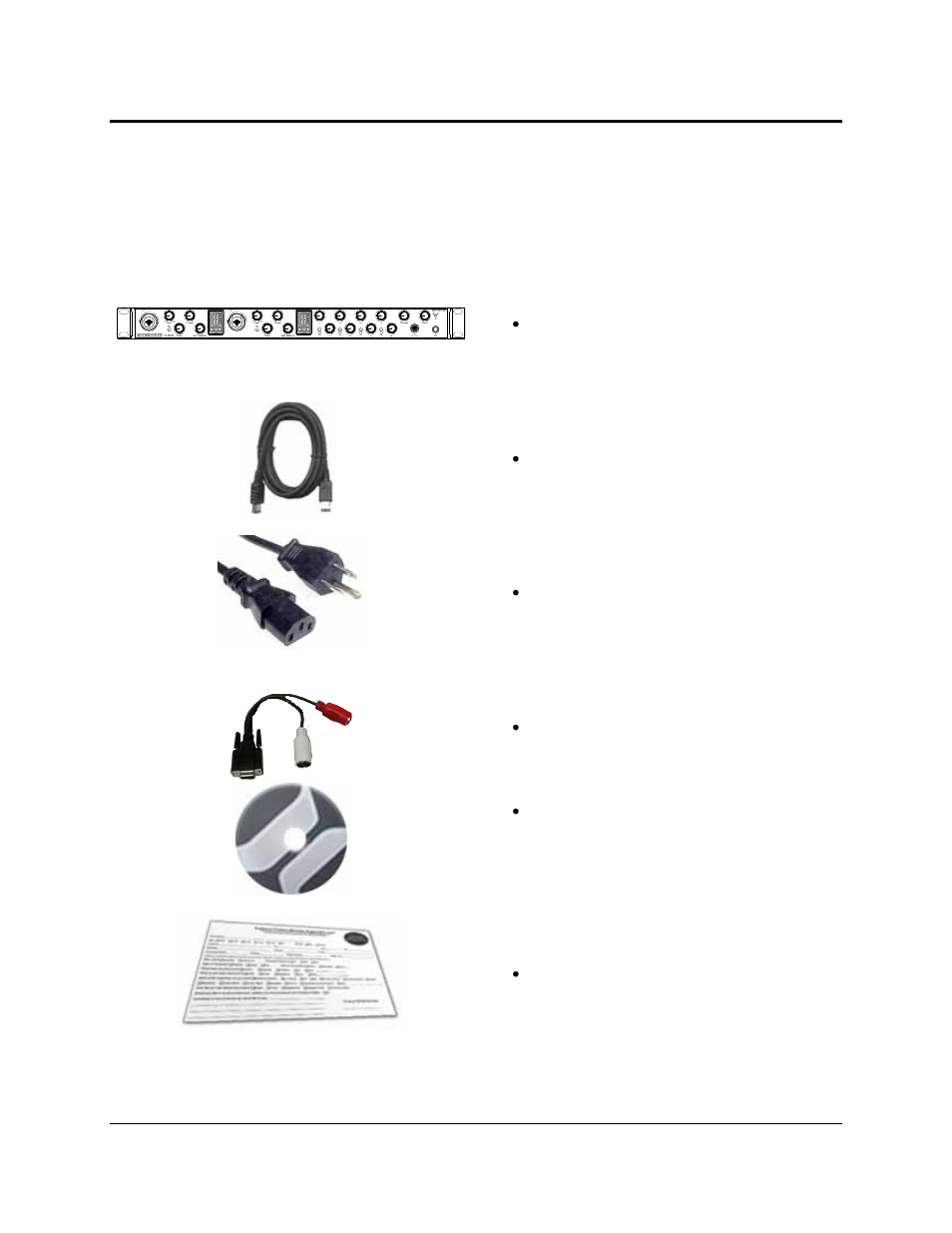 Overview, 3 what is in the box, Firestudio tube recording interface | Foot, 6-pin-to-6-pin firewire cable, Foot, standard iec power cable, Presonus warranty card | PreSonus FireStudio Tube User Manual | Page 8 / 39