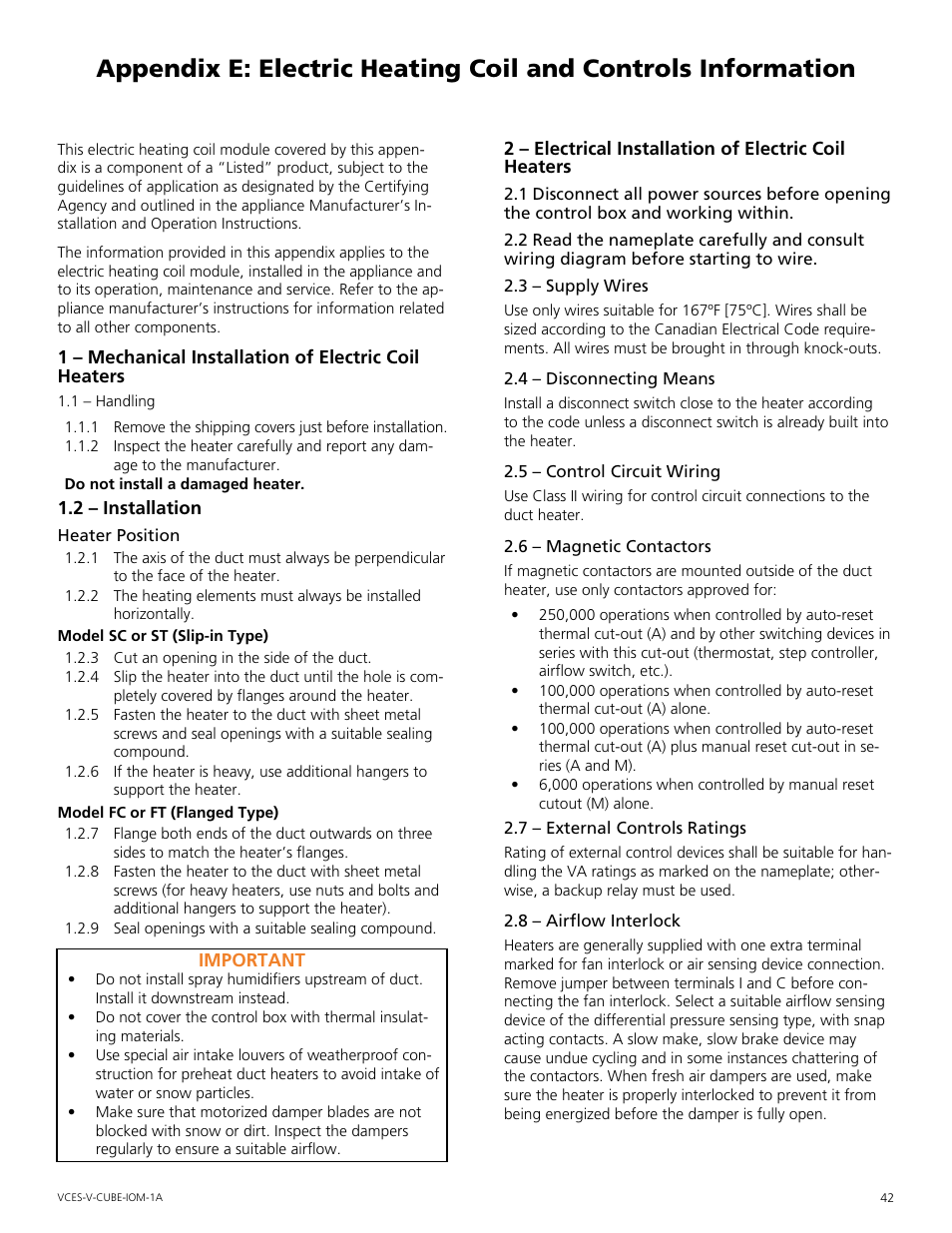 Mammoth V-Cube User Manual | Page 42 / 52