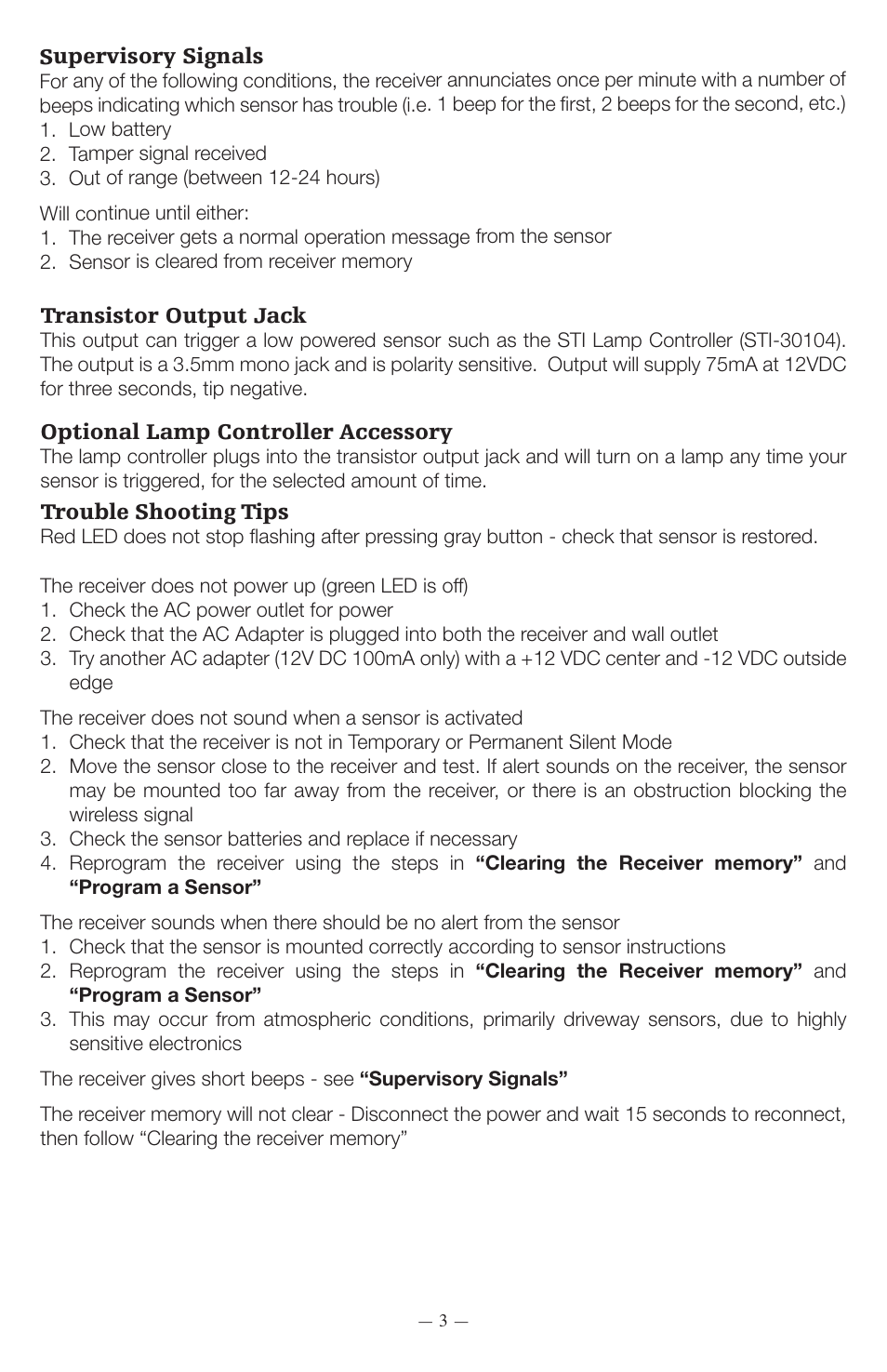 STI 34409 User Manual | Page 3 / 4