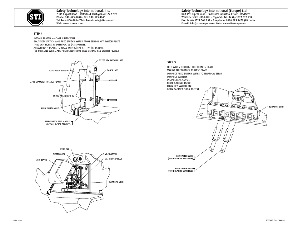 STI 7535 User Manual | Page 2 / 2