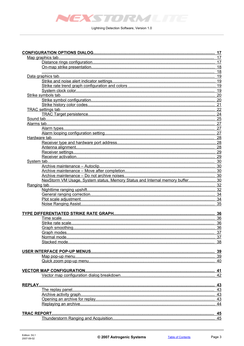 Boltek NexStorm Lite User Manual | Page 3 / 52