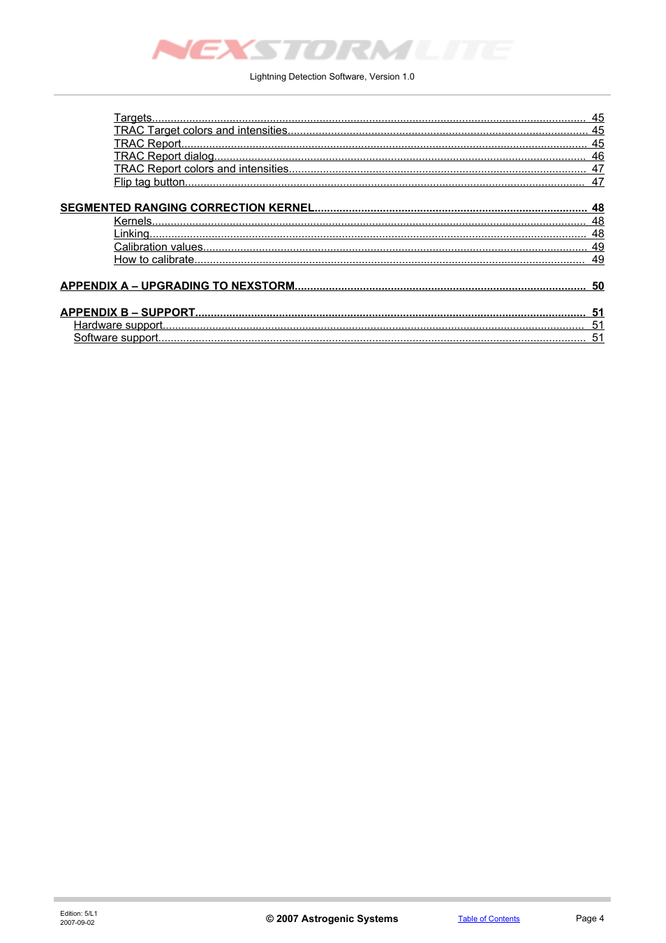 Boltek NexStorm Lite User Manual | Page 4 / 52