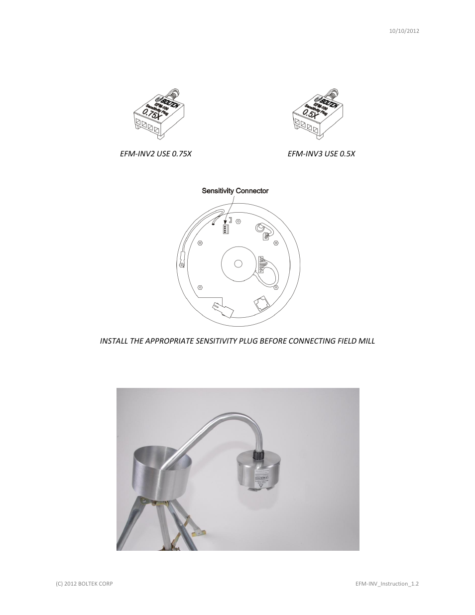 Boltek EFM-INV3 User Manual | Page 8 / 10