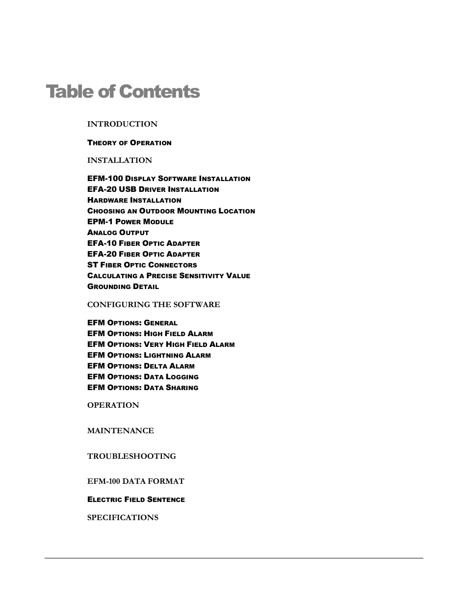 Boltek EFM-100 v.2 User Manual | Page 5 / 48