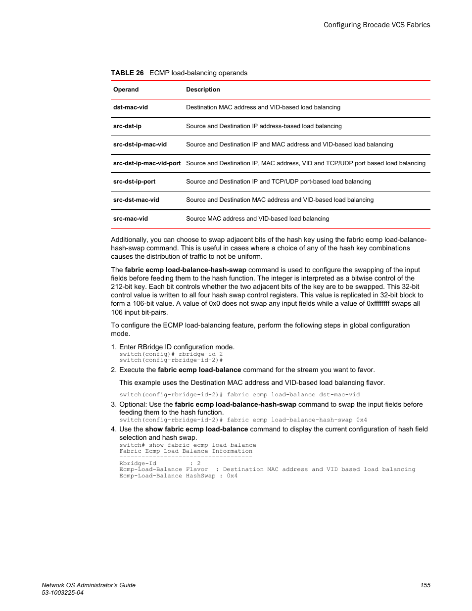 Brocade Network OS Administrator’s Guide v4.1.1 User Manual | Page 155 / 748