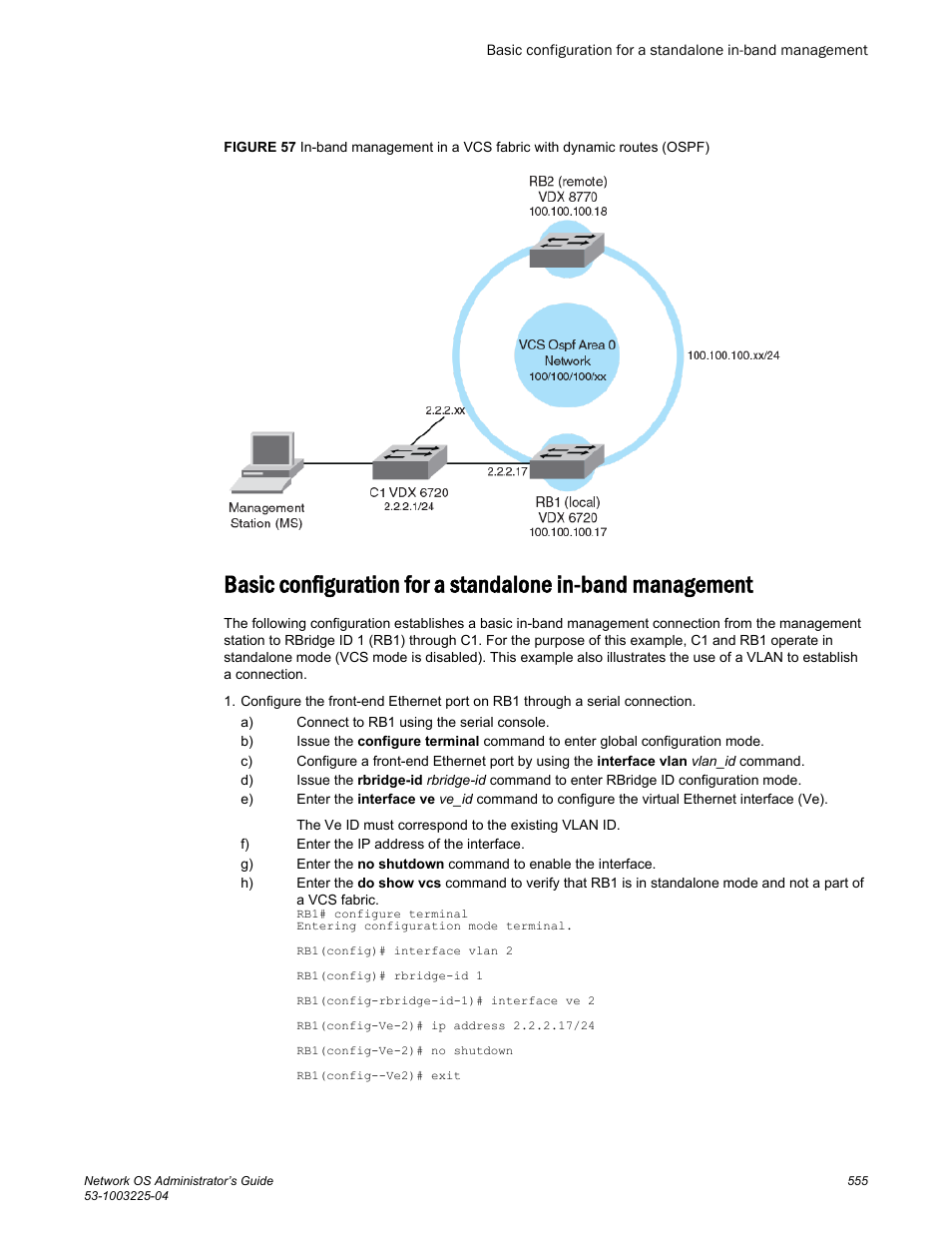 Brocade Network OS Administrator’s Guide v4.1.1 User Manual | Page 555 / 748