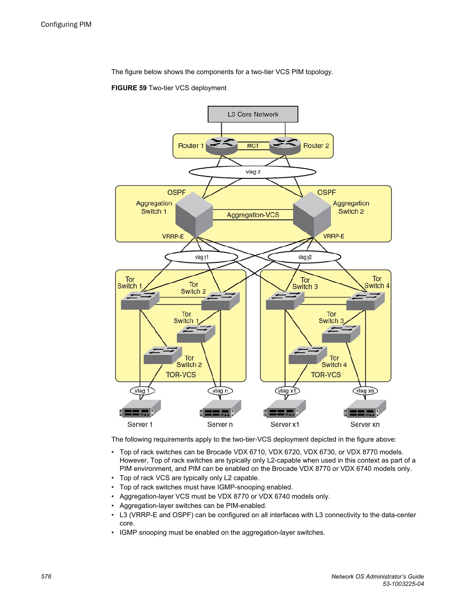 Brocade Network OS Administrator’s Guide v4.1.1 User Manual | Page 576 / 748