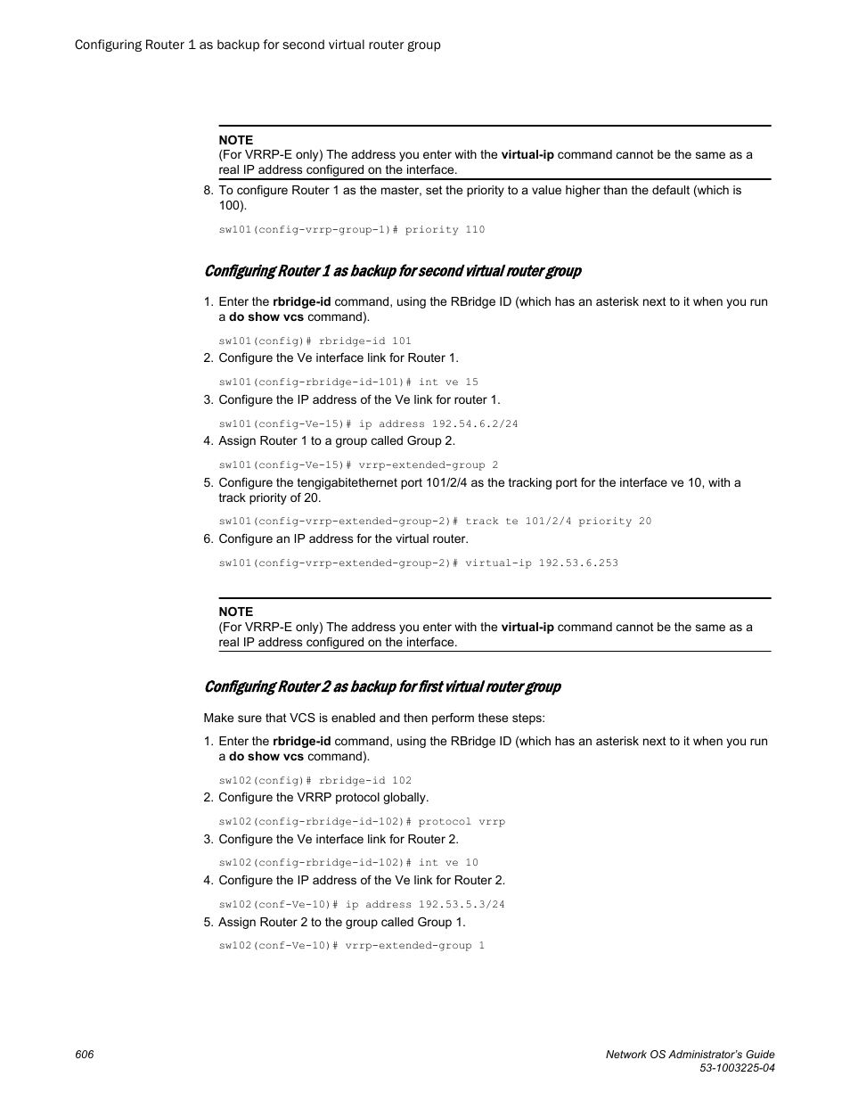 Brocade Network OS Administrator’s Guide v4.1.1 User Manual | Page 606 / 748