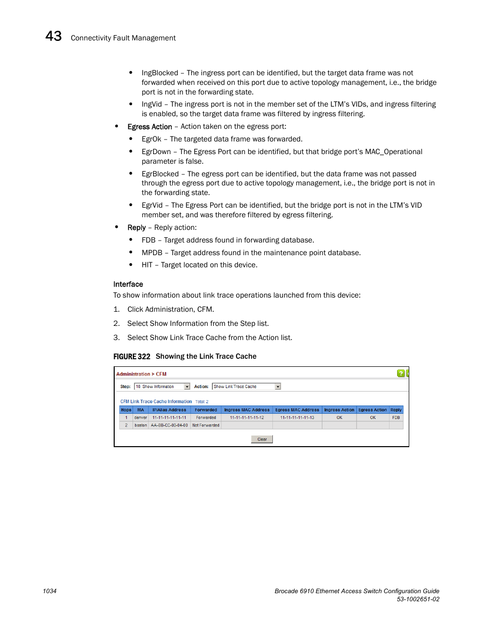 Figure 322 s | Brocade 6910 Ethernet Access Switch Configuration Guide (Supporting R2.2.0.0) User Manual | Page 1090 / 1240