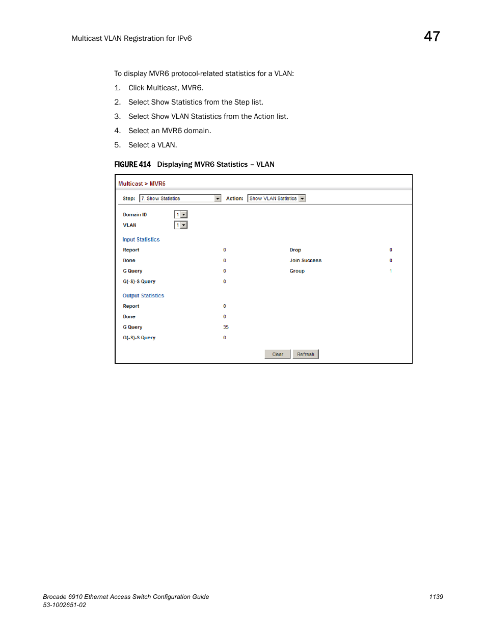 Brocade 6910 Ethernet Access Switch Configuration Guide (Supporting R2.2.0.0) User Manual | Page 1195 / 1240
