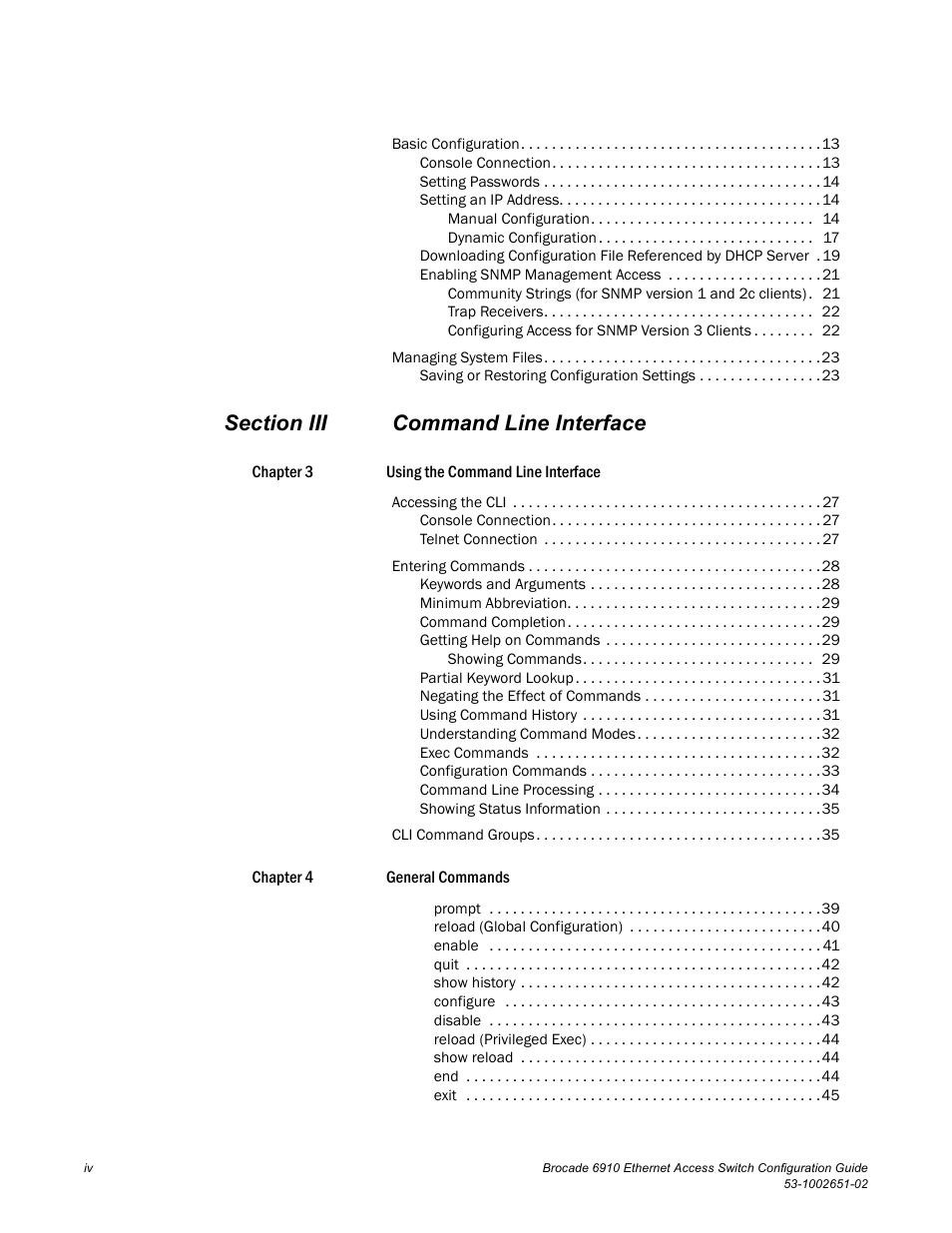 Brocade 6910 Ethernet Access Switch Configuration Guide (Supporting R2.2.0.0) User Manual | Page 6 / 1240