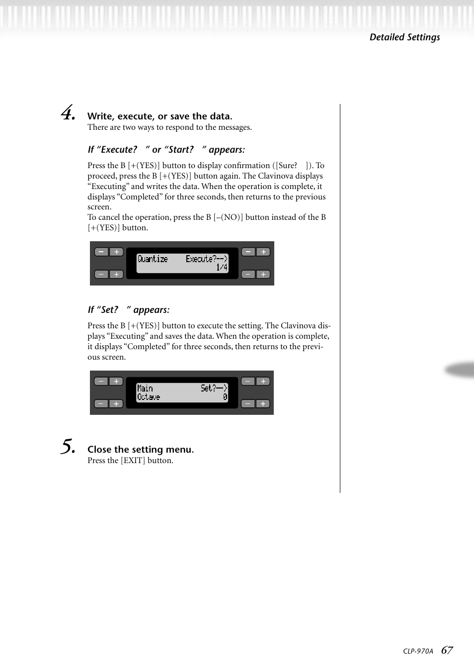 Yamaha CLP-970A User Manual | Page 67 / 104