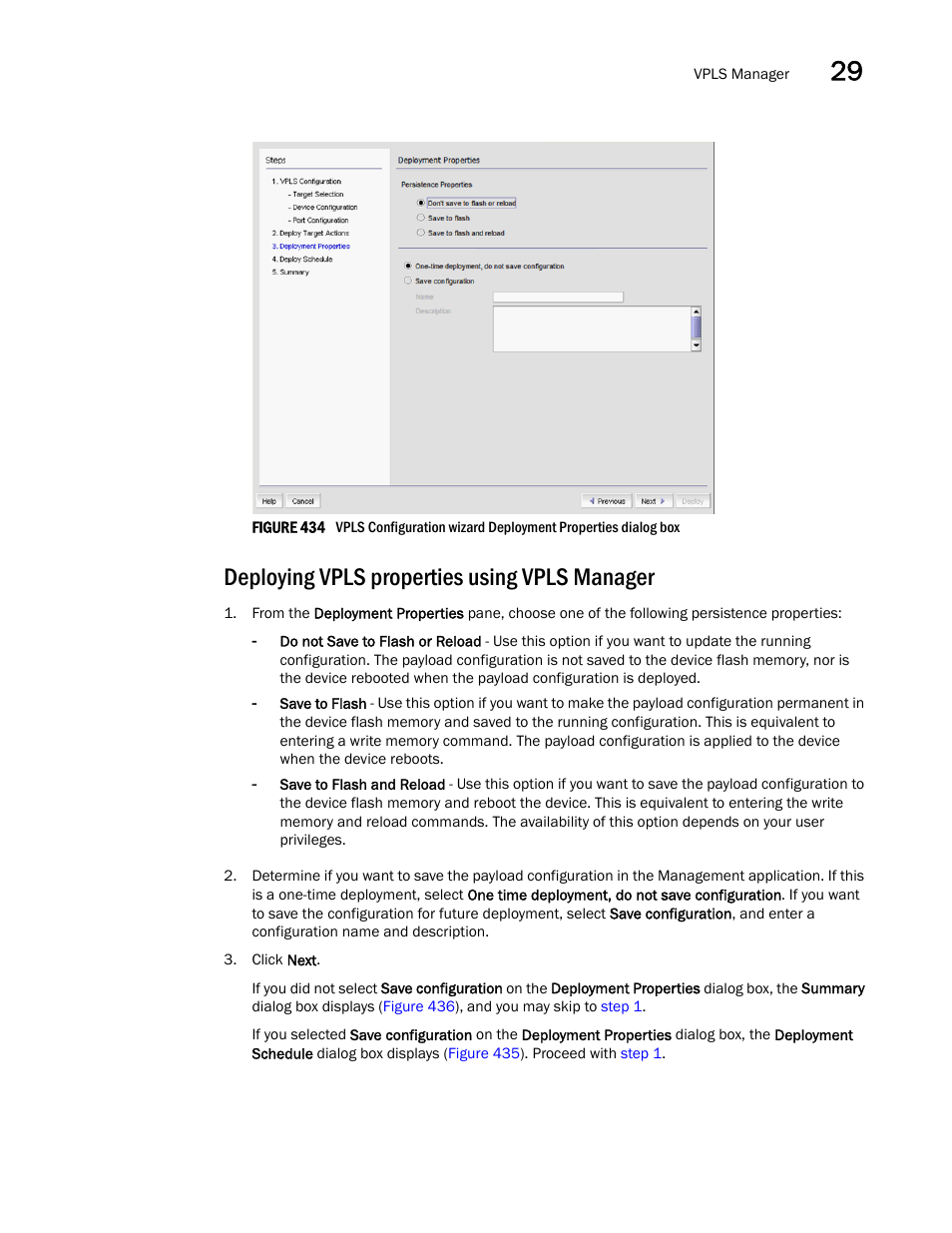 Deploying vpls properties using vpls manager | Brocade Network Advisor IP User Manual v12.3.0 User Manual | Page 1075 / 1928