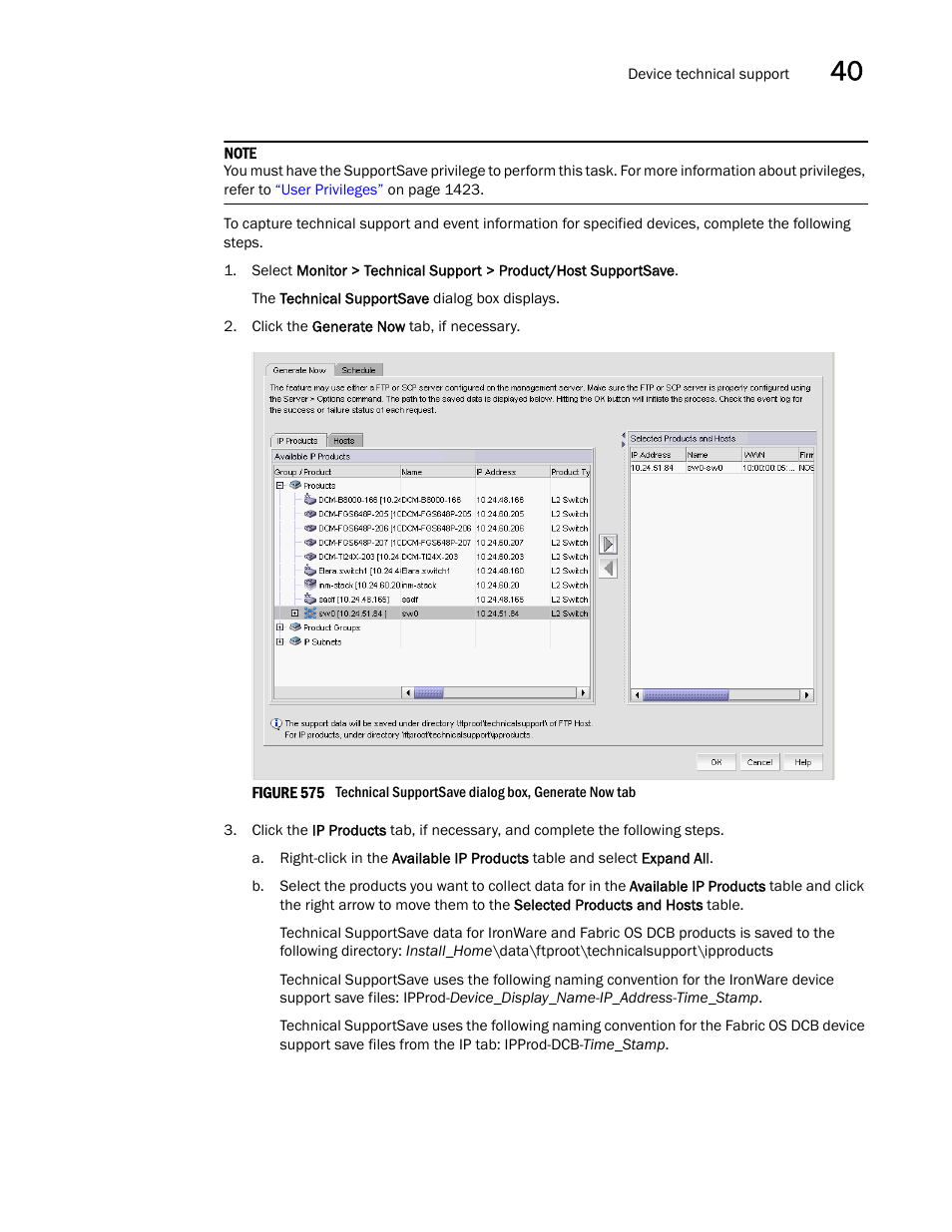 Brocade Network Advisor IP User Manual v12.3.0 User Manual | Page 1409 / 1928