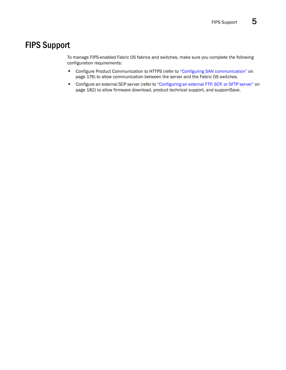 Fips support | Brocade Network Advisor IP User Manual v12.3.0 User Manual | Page 241 / 1928