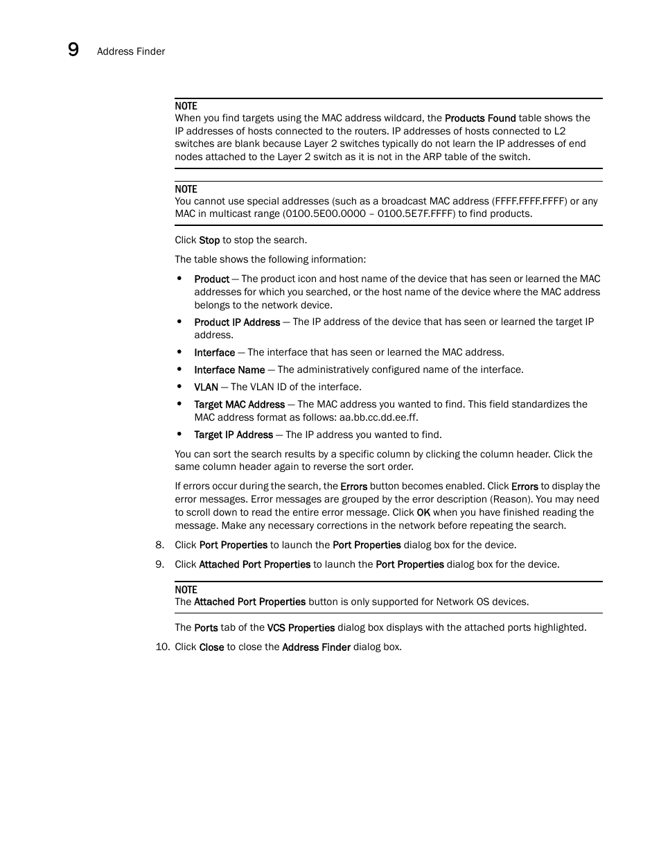 Brocade Network Advisor IP User Manual v12.3.0 User Manual | Page 466 / 1928