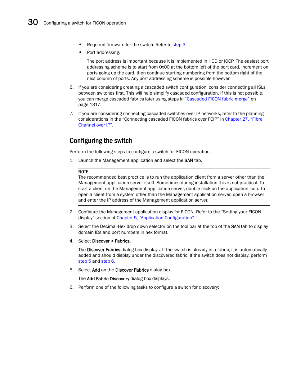 Configuring the switch | Brocade Network Advisor SAN + IP User Manual v12.3.0 User Manual | Page 1374 / 2702
