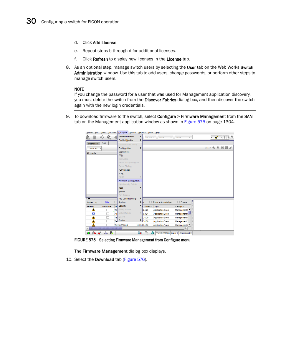 Brocade Network Advisor SAN + IP User Manual v12.3.0 User Manual | Page 1376 / 2702