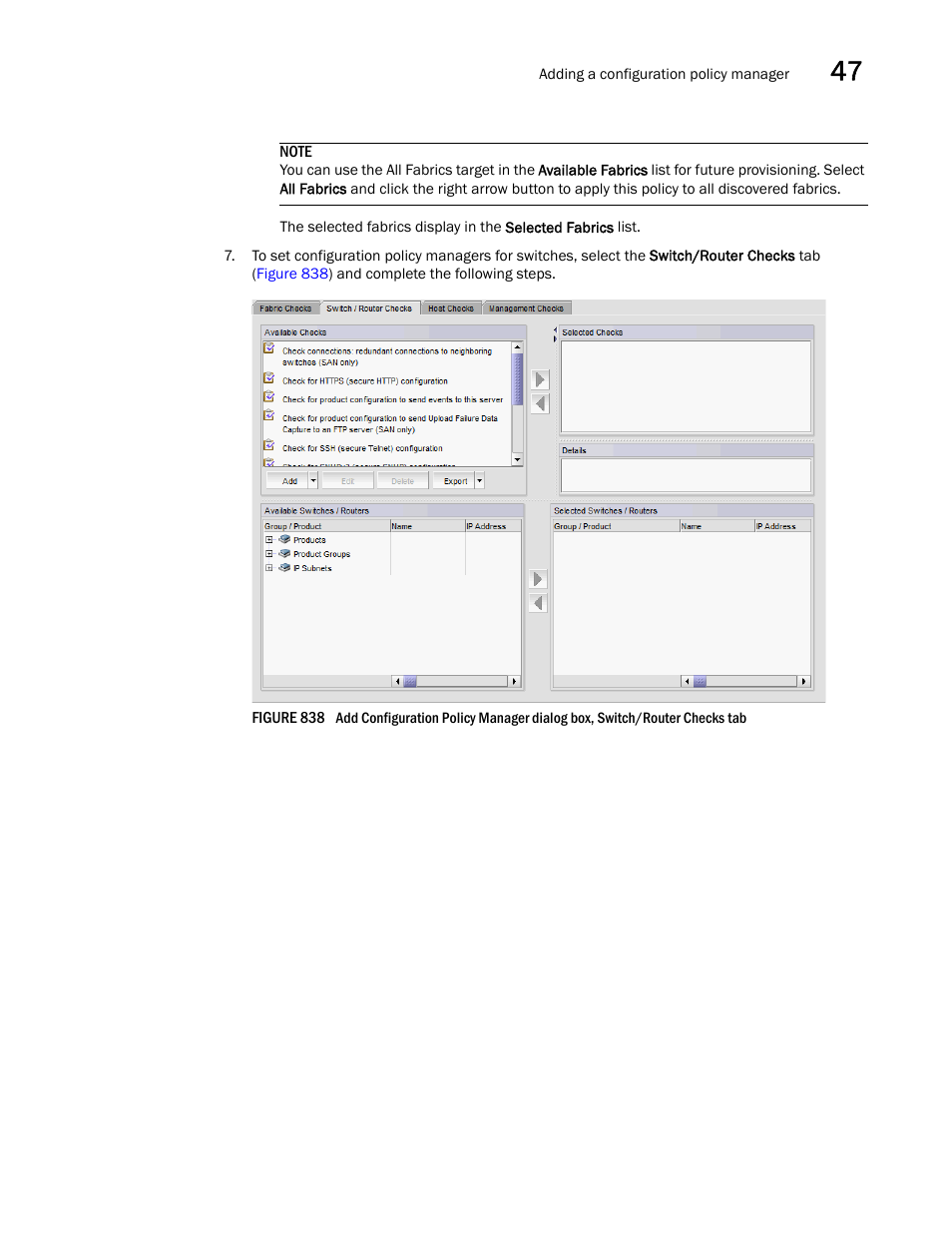 Brocade Network Advisor SAN + IP User Manual v12.3.0 User Manual | Page 1947 / 2702