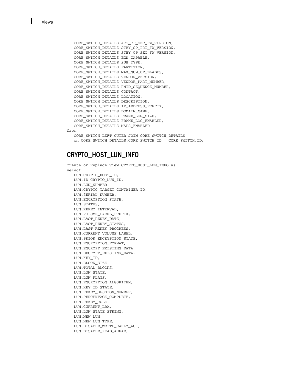Crypto_host_lun_info | Brocade Network Advisor SAN + IP User Manual v12.3.0 User Manual | Page 2574 / 2702
