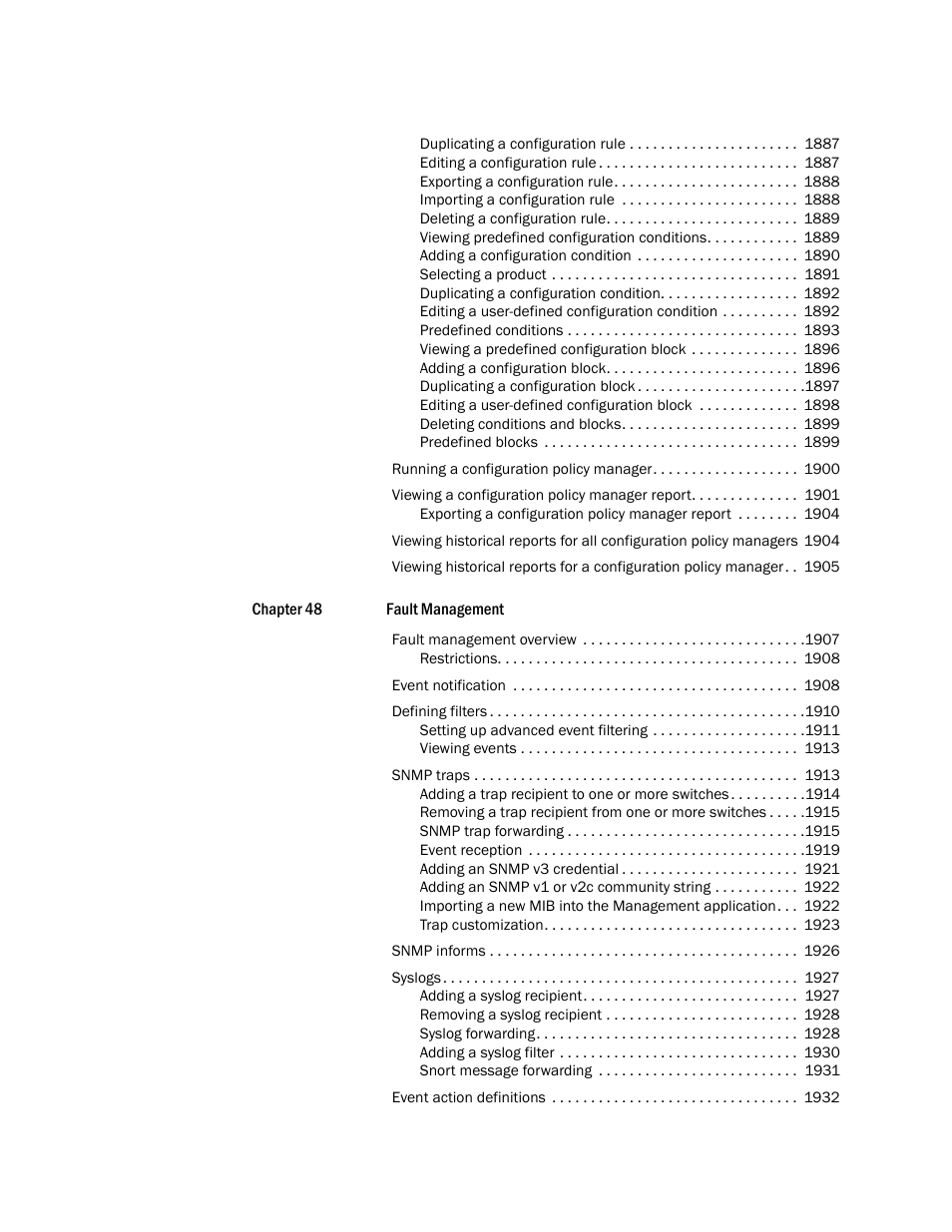 Brocade Network Advisor SAN + IP User Manual v12.3.0 User Manual | Page 44 / 2702