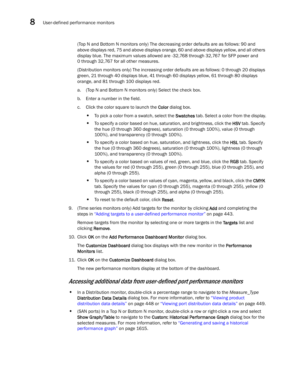 Brocade Network Advisor SAN + IP User Manual v12.3.0 User Manual | Page 518 / 2702