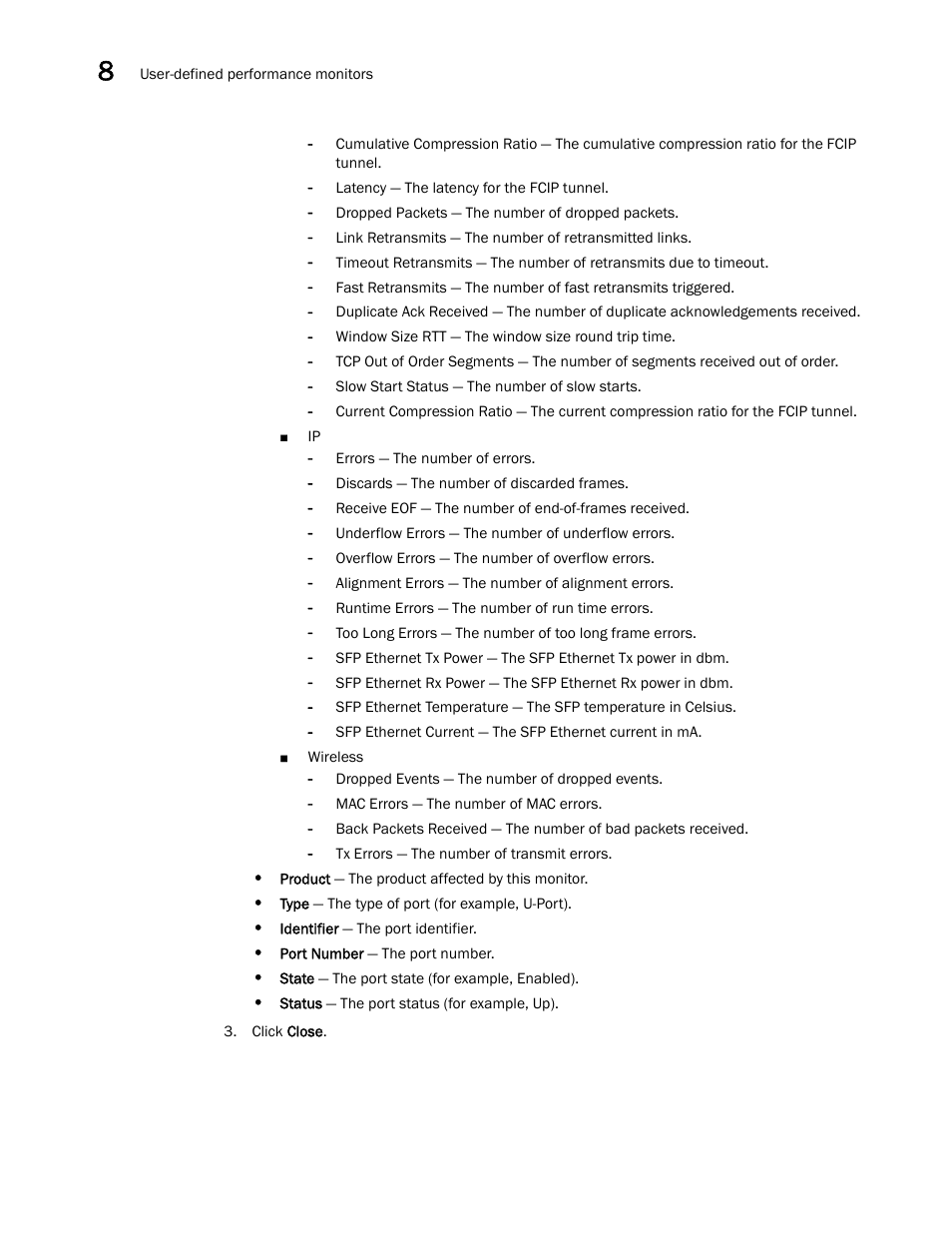 Brocade Network Advisor SAN + IP User Manual v12.3.0 User Manual | Page 522 / 2702