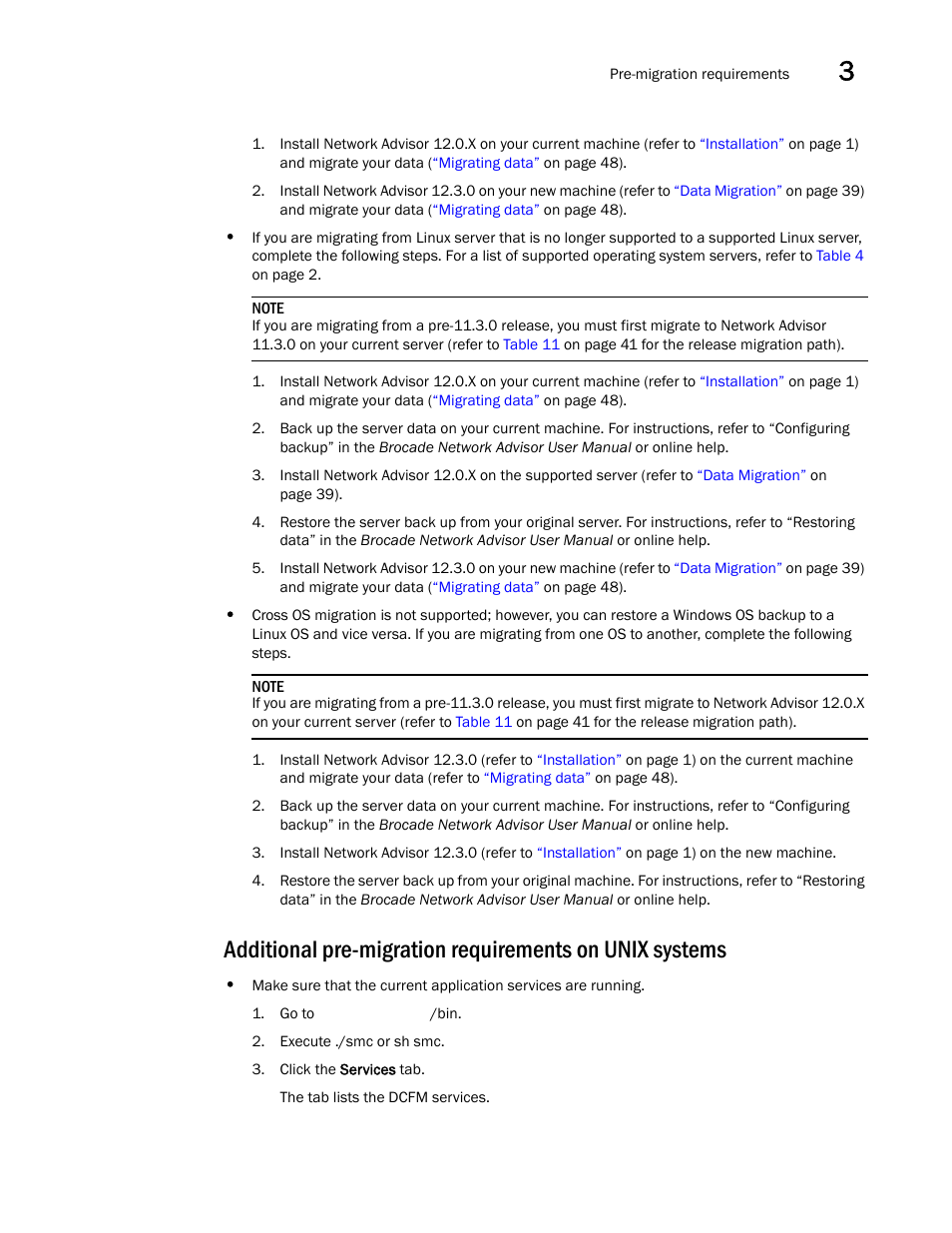 Brocade Network Advisor SAN Installation and Migration Guide (Supporting Network Advisor 12.3.0) User Manual | Page 63 / 93