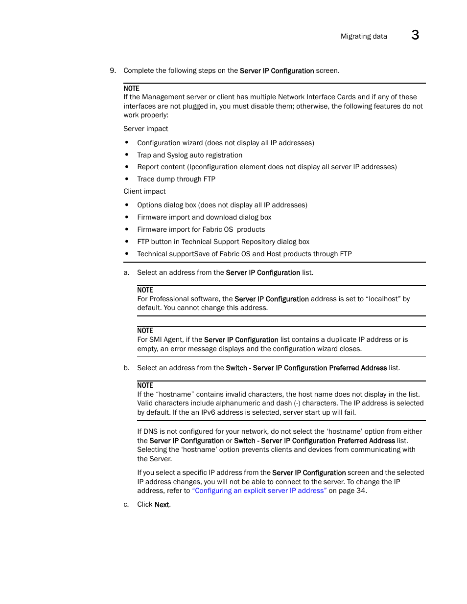 Brocade Network Advisor SAN Installation and Migration Guide (Supporting Network Advisor 12.3.0) User Manual | Page 67 / 93