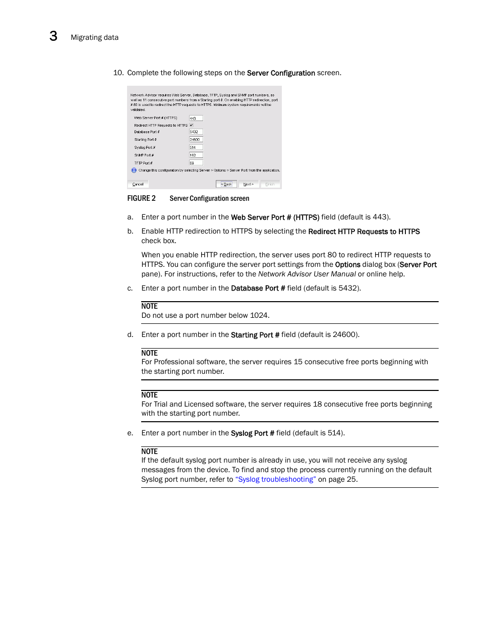 Brocade Network Advisor SAN Installation and Migration Guide (Supporting Network Advisor 12.3.0) User Manual | Page 68 / 93