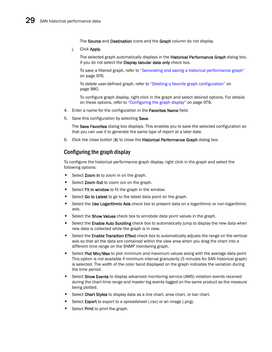 Configuring the graph display | Brocade Network Advisor SAN User Manual v12.1.0 User Manual | Page 1026 / 1690