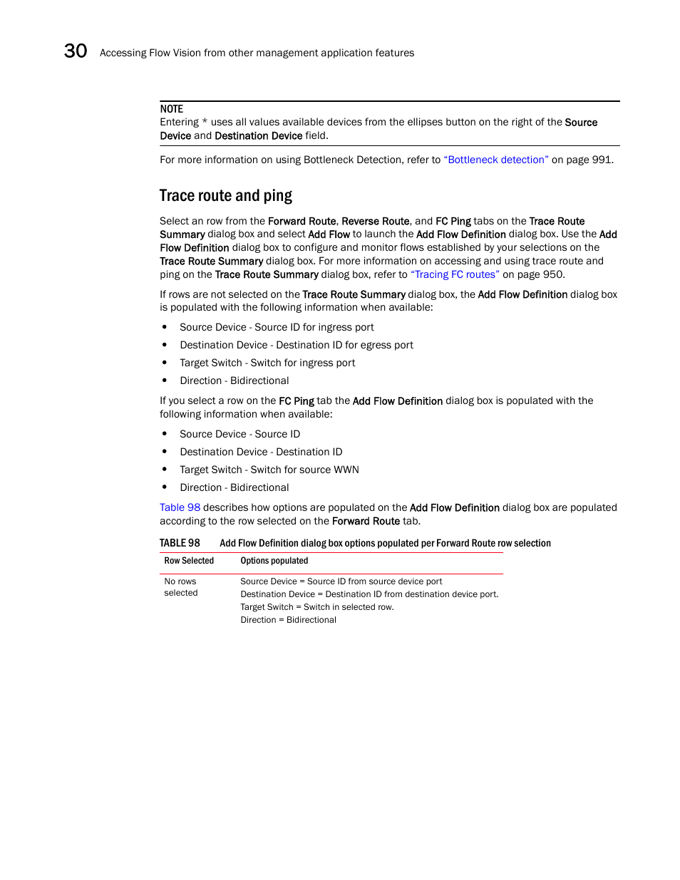 Trace route and ping, Trace route and ping 8 | Brocade Network Advisor SAN User Manual v12.1.0 User Manual | Page 1095 / 1690