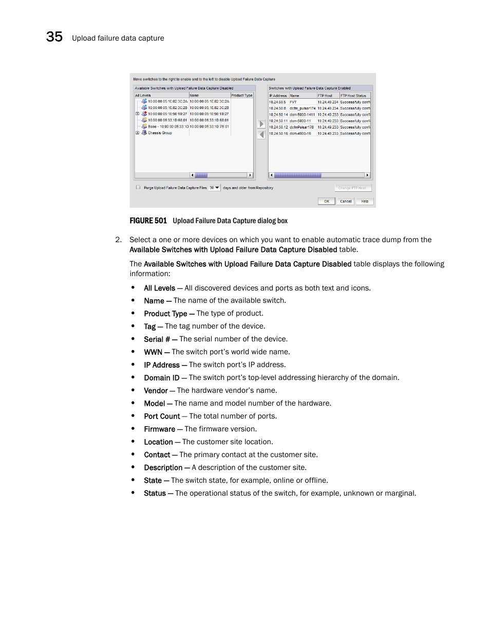 Brocade Network Advisor SAN User Manual v12.1.0 User Manual | Page 1265 / 1690