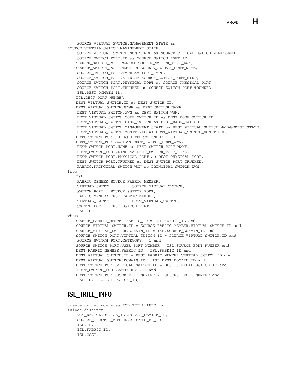 Isl_trill_info | Brocade Network Advisor SAN User Manual v12.1.0 User Manual | Page 1614 / 1690