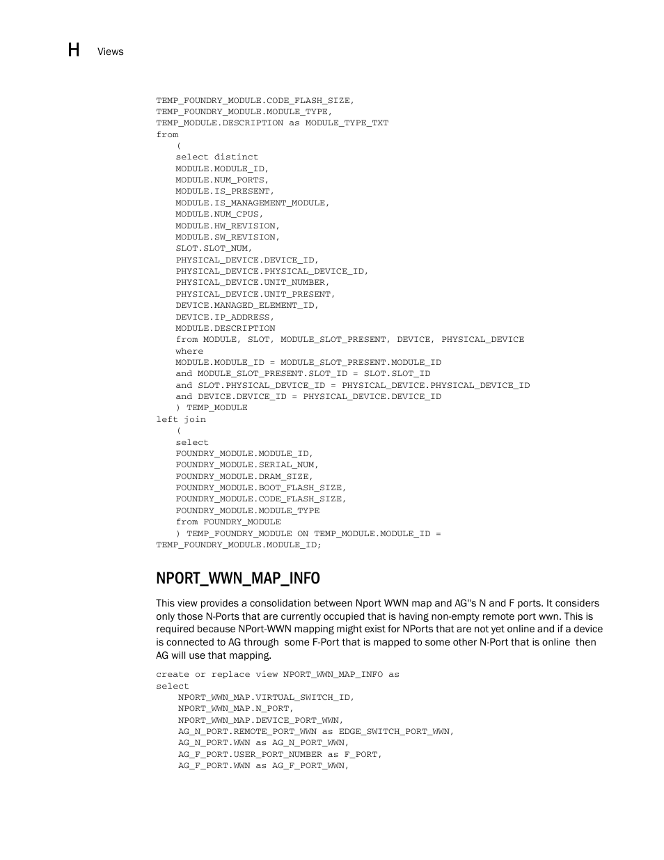 Nport_wwn_map_info | Brocade Network Advisor SAN User Manual v12.1.0 User Manual | Page 1619 / 1690
