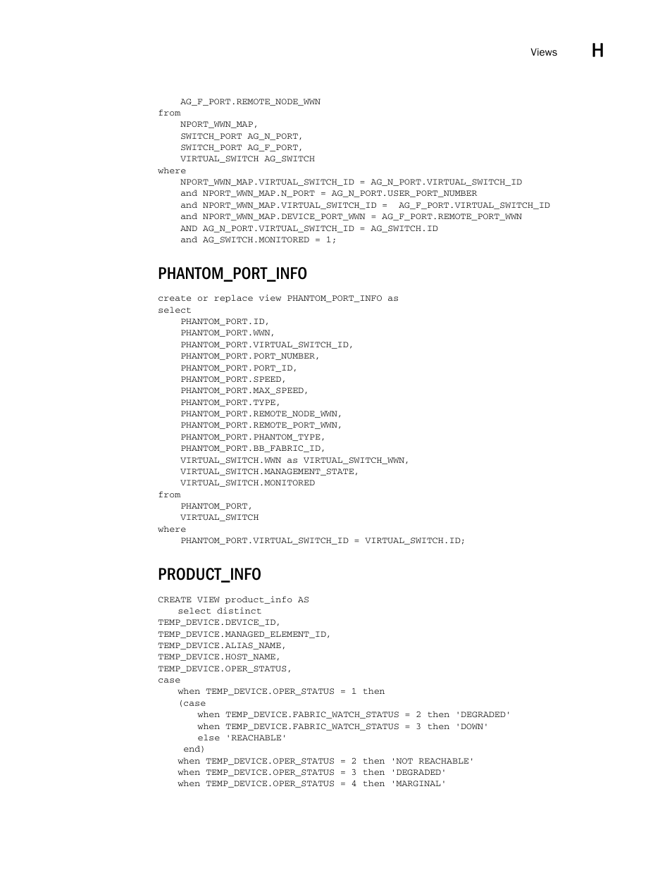 Phantom_port_info, Product_info | Brocade Network Advisor SAN User Manual v12.1.0 User Manual | Page 1620 / 1690