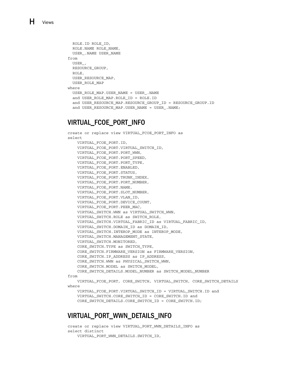 Virtual_fcoe_port_info, Virtual_port_wwn_details_info | Brocade Network Advisor SAN User Manual v12.1.0 User Manual | Page 1643 / 1690