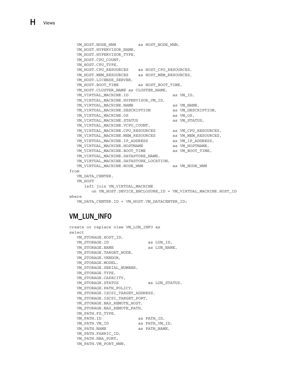 Vm_lun_info | Brocade Network Advisor SAN User Manual v12.1.0 User Manual | Page 1649 / 1690