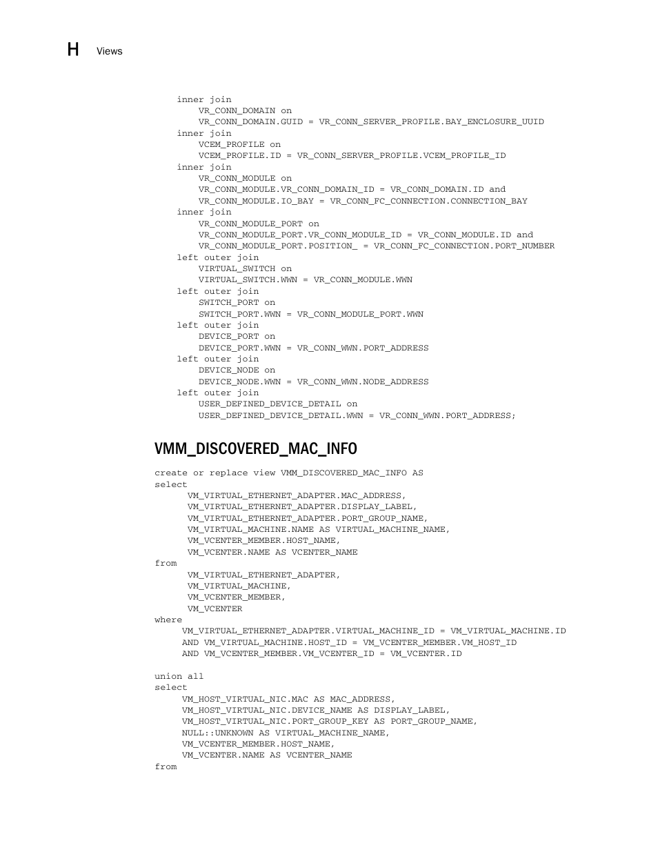 Vmm_discovered_mac_info | Brocade Network Advisor SAN User Manual v12.1.0 User Manual | Page 1655 / 1690