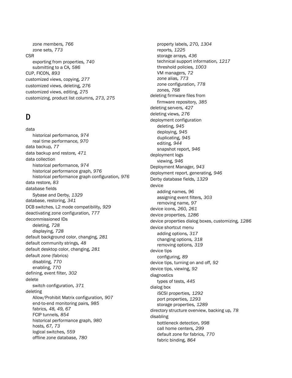 Brocade Network Advisor SAN User Manual v12.1.0 User Manual | Page 1673 / 1690