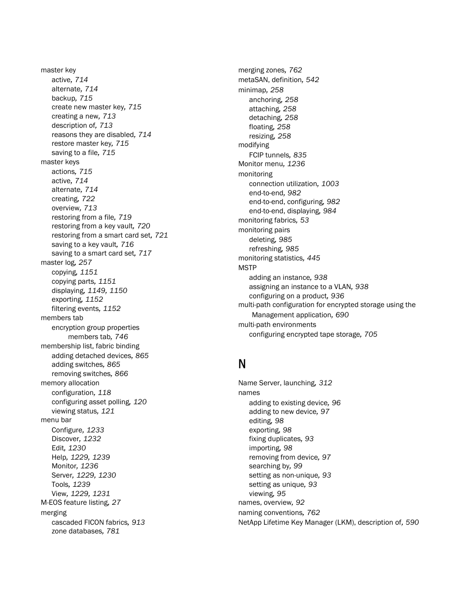 Brocade Network Advisor SAN User Manual v12.1.0 User Manual | Page 1681 / 1690