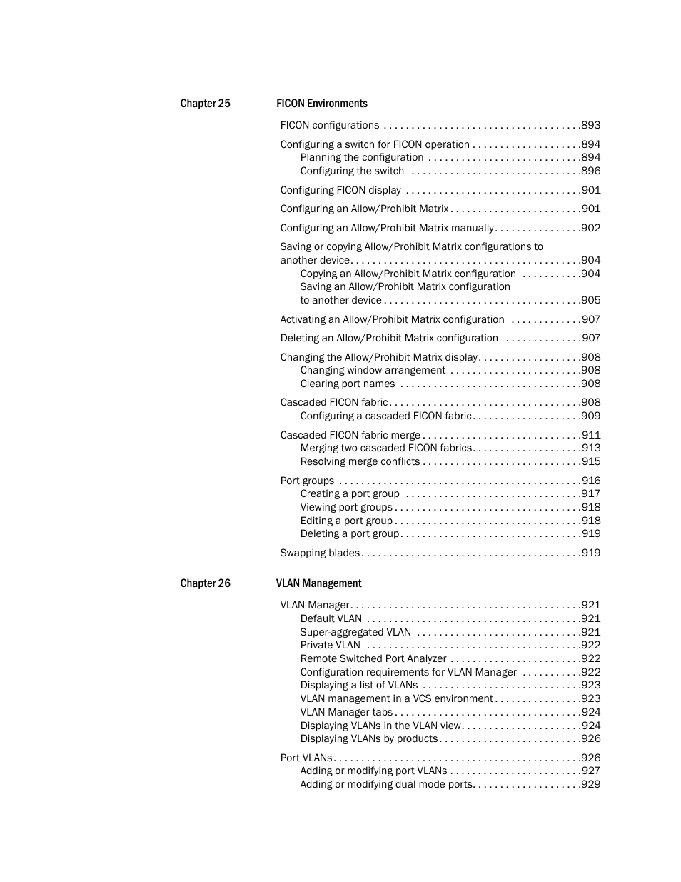 Brocade Network Advisor SAN User Manual v12.1.0 User Manual | Page 27 / 1690