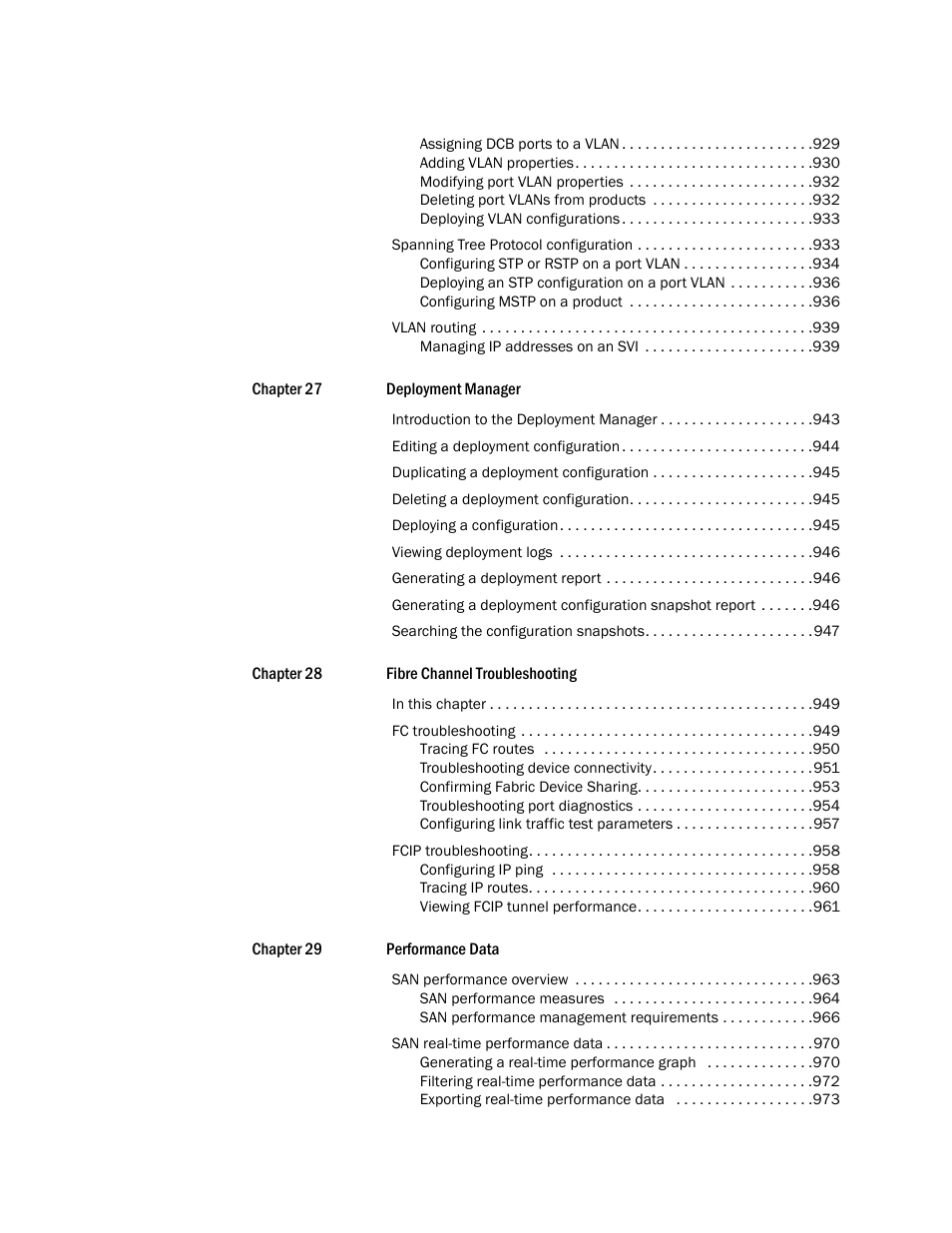 Brocade Network Advisor SAN User Manual v12.1.0 User Manual | Page 28 / 1690