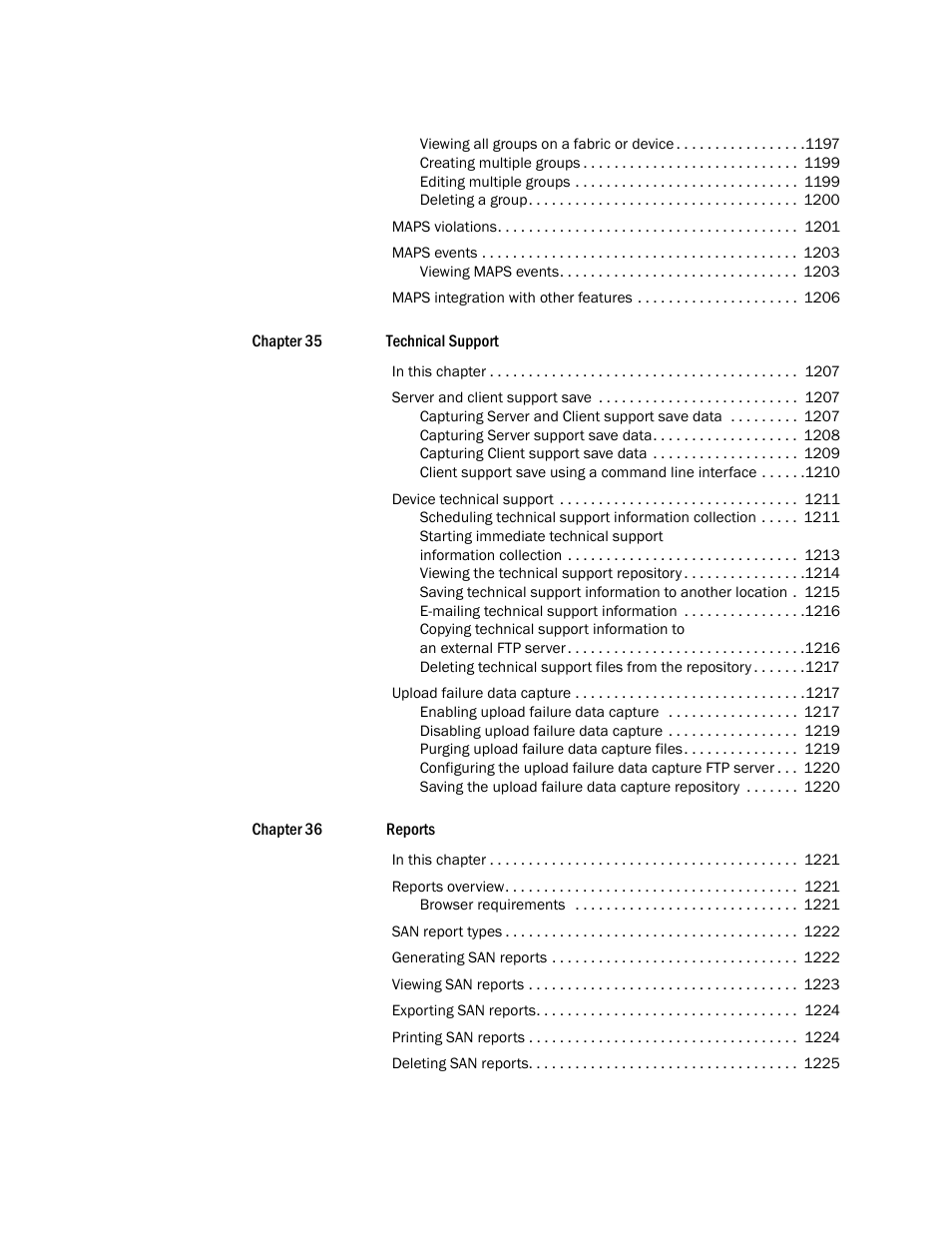 Brocade Network Advisor SAN User Manual v12.1.0 User Manual | Page 34 / 1690