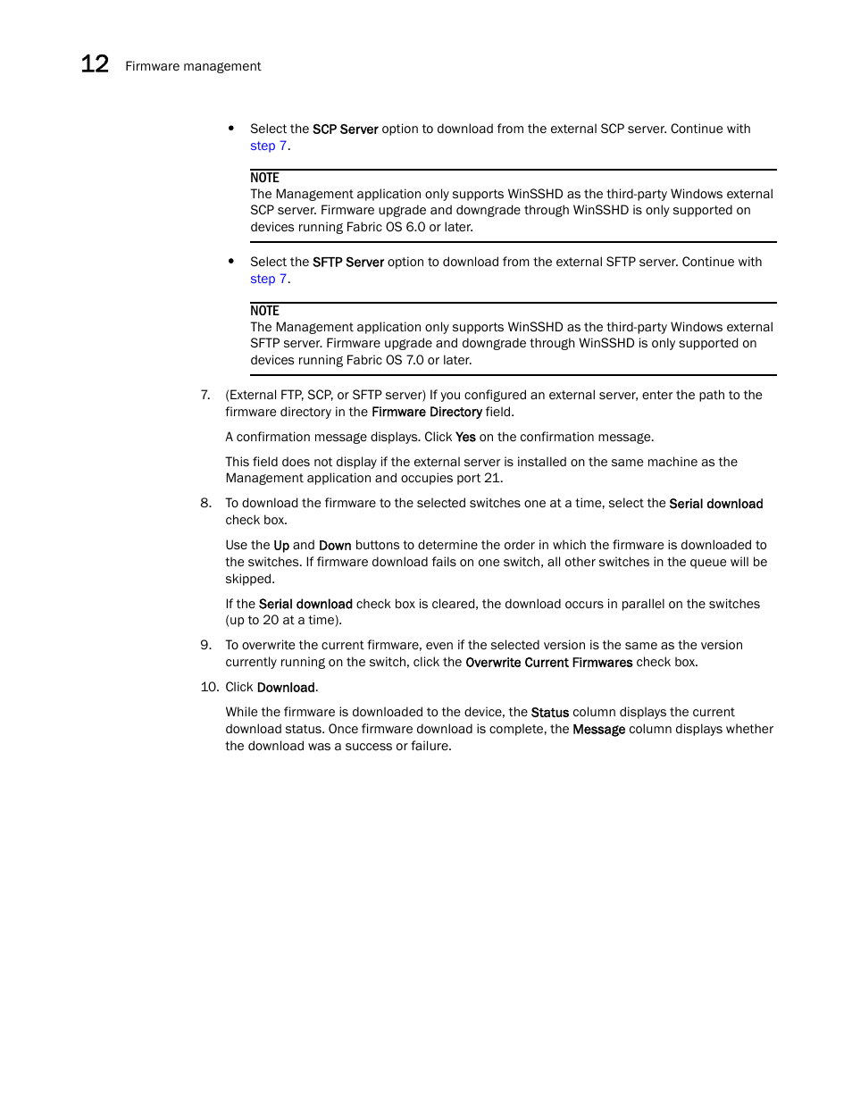 Step 8, Step 7 | Brocade Network Advisor SAN User Manual v12.1.0 User Manual | Page 432 / 1690