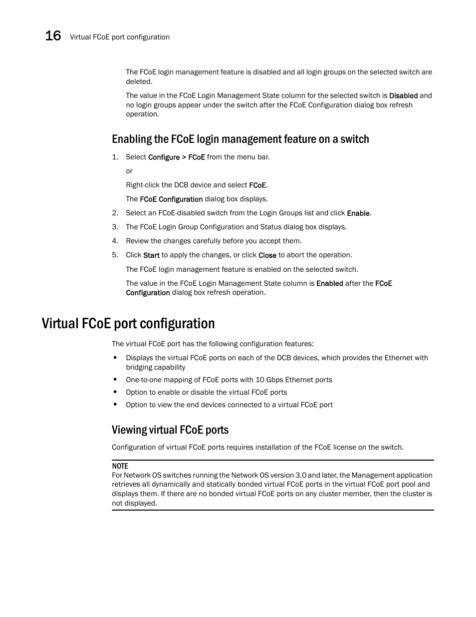 Virtual fcoe port configuration, Viewing virtual fcoe ports | Brocade Network Advisor SAN User Manual v12.1.0 User Manual | Page 570 / 1690