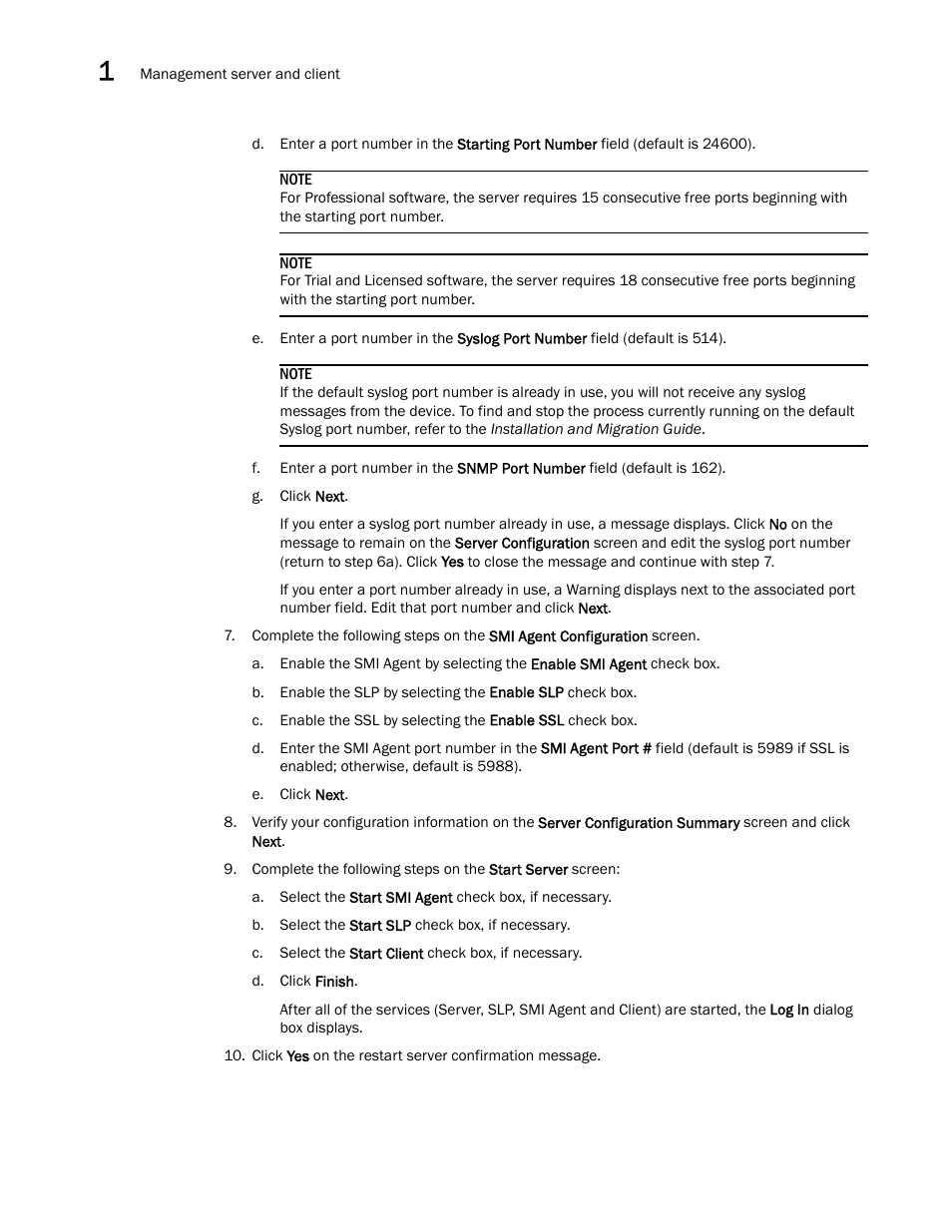 Brocade Network Advisor SAN User Manual v12.1.0 User Manual | Page 58 / 1690